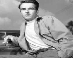 Montgomery Clift smoking